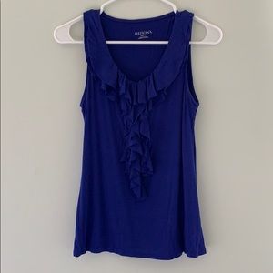 Merona soft blue tank top